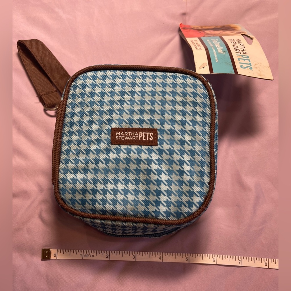 Martha Steward 2 in 1 Foldable Travel Pet Bowl Set NEW - Picture 12 of 12